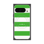 プレミアムスクエアケース with Pixelsnap［ Big Border - Green ］