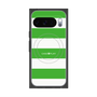 プレミアムスクエアケース with Pixelsnap［ Big Border - Green ］