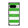 プレミアムスクエアケース with Pixelsnap［ Big Border - Green ］
