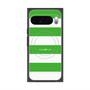 プレミアムスクエアケース with Pixelsnap［ Big Border - Green ］