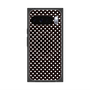 プレミアムスクエアケース with Pixelsnap［ Small Dot - Black ］