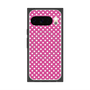 プレミアムスクエアケース with Pixelsnap［ Small Dot - Pink ］