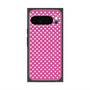 プレミアムスクエアケース with Pixelsnap［ Small Dot - Pink ］