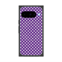 プレミアムスクエアケース with Pixelsnap［ Small Dot - Purple ］