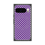 プレミアムスクエアケース with Pixelsnap［ Small Dot - Purple ］