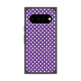 プレミアムスクエアケース with Pixelsnap［ Small Dot - Purple ］