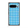 プレミアムスクエアケース with Pixelsnap［ Big Dot - Blue ］