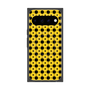 プレミアムスクエアケース with Pixelsnap［ Shower Dot - Yellow ］