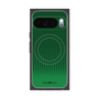 プレミアムスクエアケース with Pixelsnap［ Dot Gradation - Green ］