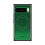 プレミアムスクエアケース with Pixelsnap［ Dot Gradation - Green ］
