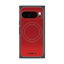 プレミアムスクエアケース with Pixelsnap［ Dot Gradation - Red ］