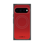 プレミアムスクエアケース with Pixelsnap［ Dot Gradation - Red ］