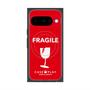 プレミアムスクエアケース with Pixelsnap［ FRAGILE - Red ］