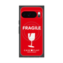 プレミアムスクエアケース with Pixelsnap［ FRAGILE - Red ］