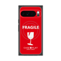 プレミアムスクエアケース with Pixelsnap［ FRAGILE - Red ］