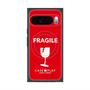 プレミアムスクエアケース with Pixelsnap［ FRAGILE - Red ］