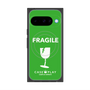 プレミアムスクエアケース with Pixelsnap［ FRAGILE - Green ］