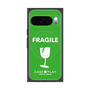 プレミアムスクエアケース with Pixelsnap［ FRAGILE - Green ］