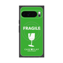 プレミアムスクエアケース with Pixelsnap［ FRAGILE - Green ］