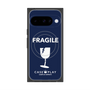 プレミアムスクエアケース with Pixelsnap［ FRAGILE - Navy ］