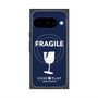 プレミアムスクエアケース with Pixelsnap［ FRAGILE - Navy ］