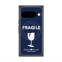 プレミアムスクエアケース with Pixelsnap［ FRAGILE - Navy ］