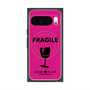 プレミアムスクエアケース with Pixelsnap［ FRAGILE - Pink ］