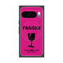 プレミアムスクエアケース with Pixelsnap［ FRAGILE - Pink ］