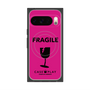 プレミアムスクエアケース with Pixelsnap［ FRAGILE - Pink ］