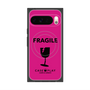 プレミアムスクエアケース with Pixelsnap［ FRAGILE - Pink ］