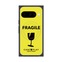 プレミアムスクエアケース with Pixelsnap［ FRAGILE - Yellow ］