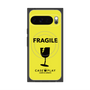 プレミアムスクエアケース with Pixelsnap［ FRAGILE - Yellow ］