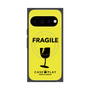 プレミアムスクエアケース with Pixelsnap［ FRAGILE - Yellow ］