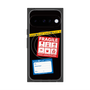 プレミアムスクエアケース with Pixelsnap［ FRAGILE Stickers - Black ］
