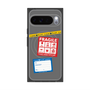 プレミアムスクエアケース with Pixelsnap［ FRAGILE Stickers - Gray ］