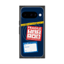 プレミアムスクエアケース with Pixelsnap［ FRAGILE Stickers - Navy ］
