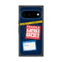 プレミアムスクエアケース with Pixelsnap［ FRAGILE Stickers - Navy ］
