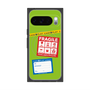 プレミアムスクエアケース with Pixelsnap［ FRAGILE Stickers - Green ］