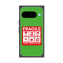 プレミアムスクエアケース with Pixelsnap［ FRAGILE Sticker - Green ］