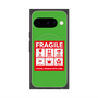 プレミアムスクエアケース with Pixelsnap［ FRAGILE Sticker - Green ］