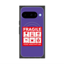 プレミアムスクエアケース with Pixelsnap［ FRAGILE Sticker - Purple ］