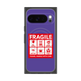 プレミアムスクエアケース with Pixelsnap［ FRAGILE Sticker - Purple ］