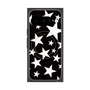 プレミアムスクエアケース with Pixelsnap［ Stars - Black ］