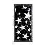プレミアムスクエアケース with Pixelsnap［ Stars - Black ］