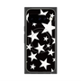 プレミアムスクエアケース with Pixelsnap［ Stars - Black ］