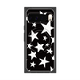 プレミアムスクエアケース with Pixelsnap［ Stars - Black ］