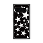 プレミアムスクエアケース with Pixelsnap［ Stars - Black ］