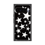 プレミアムスクエアケース with Pixelsnap［ Stars - Black ］