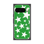 プレミアムスクエアケース with Pixelsnap［ Stars - Green ］