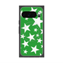 プレミアムスクエアケース with Pixelsnap［ Stars - Green ］